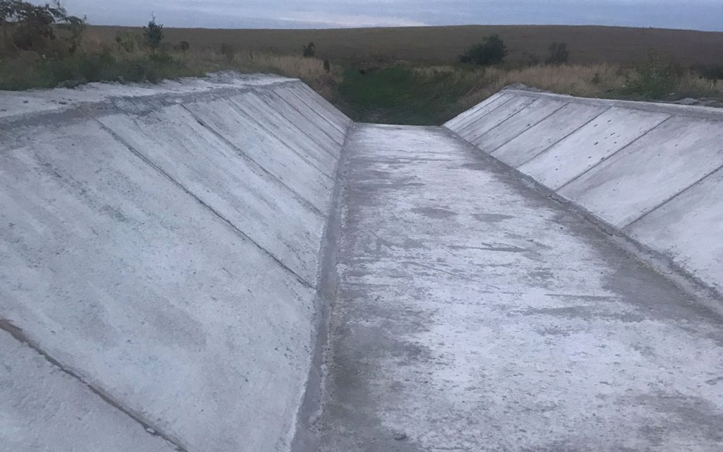 Противопаводковые мероприятия на канале «Хатакумский-2очередь»