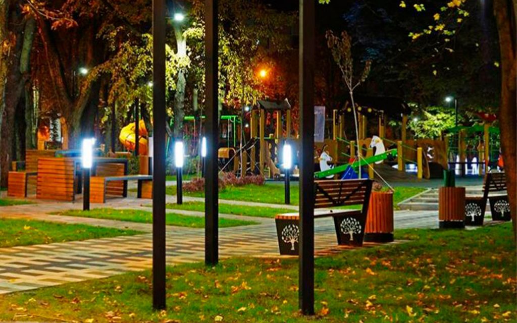 Работы по благоустройству общественной территории Сквер Декабристов